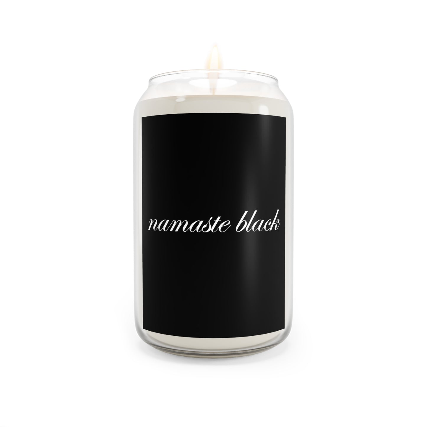 Black Namaste Black Scented Soy Wax Candle 13.75oz
