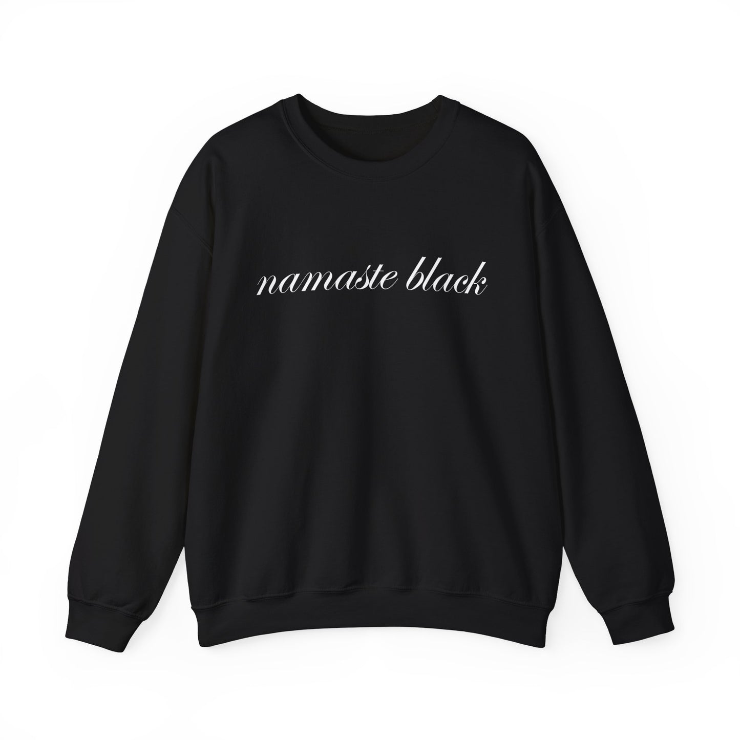 Namaste Black Sweatshirt