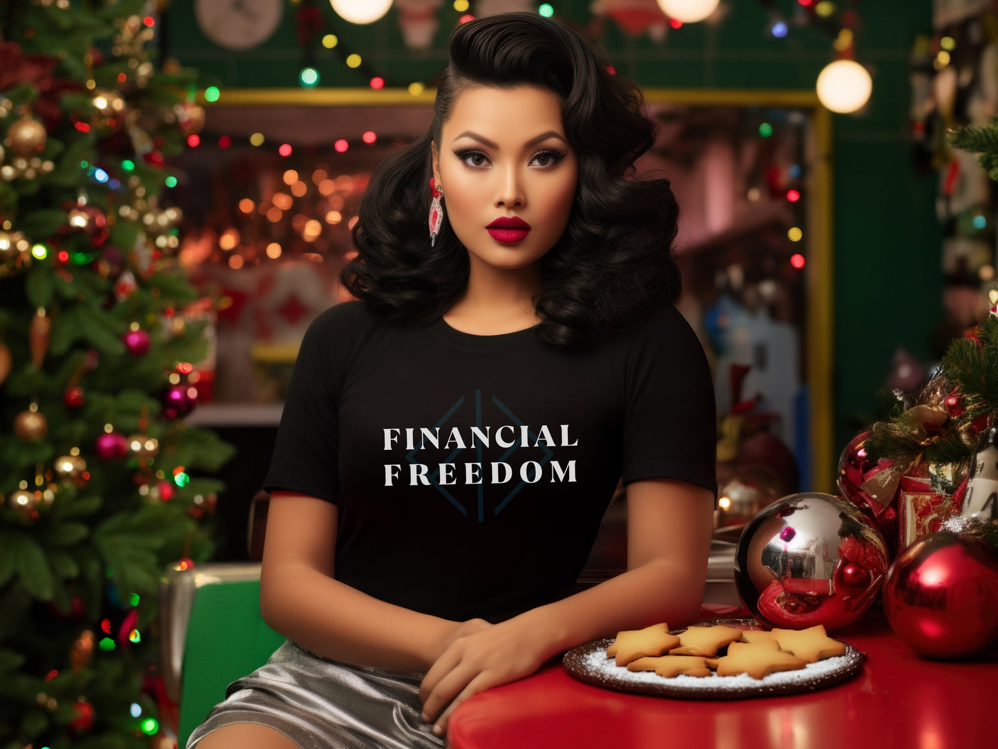 Financial Freedom Logo T-shirt