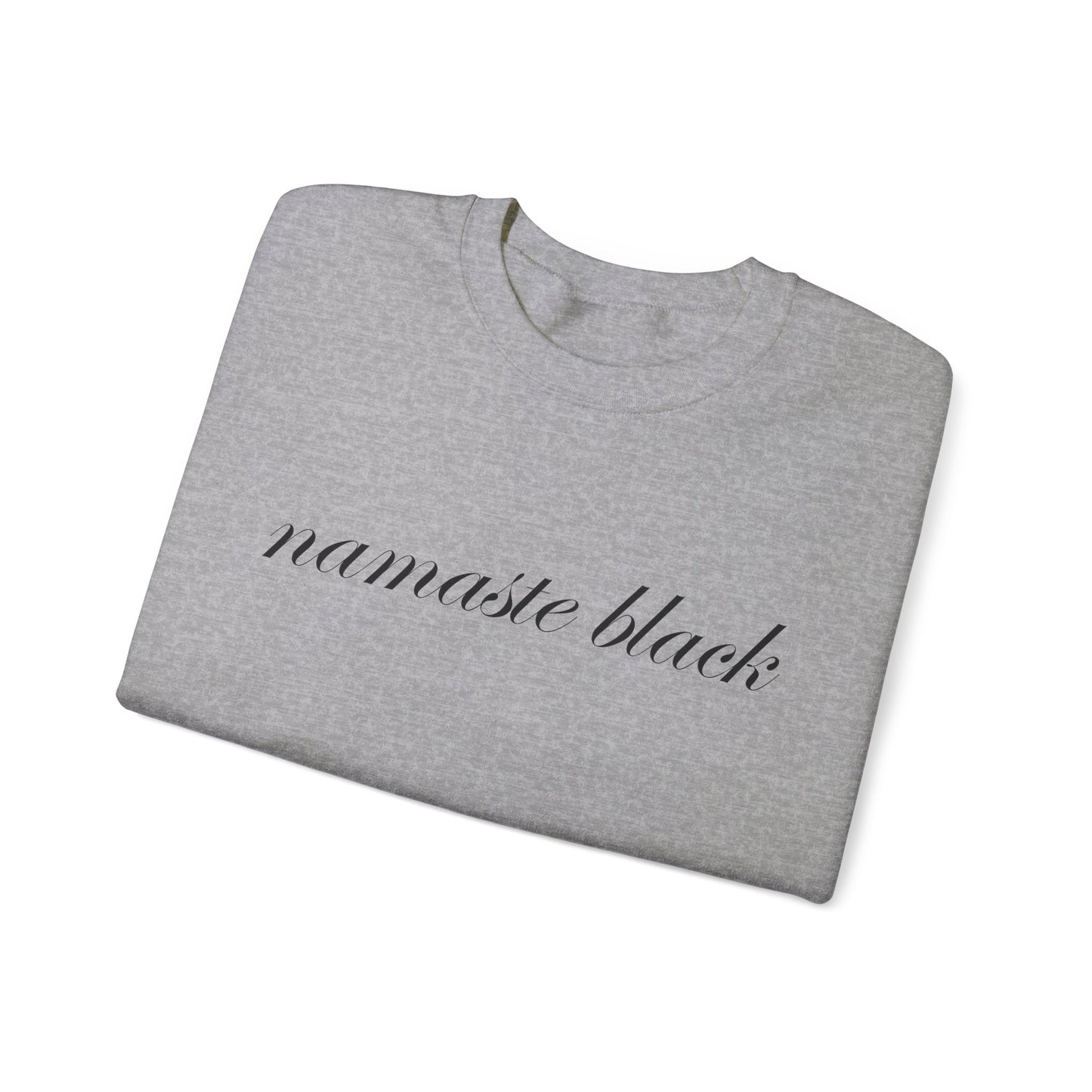 Namaste Black Sweatshirt