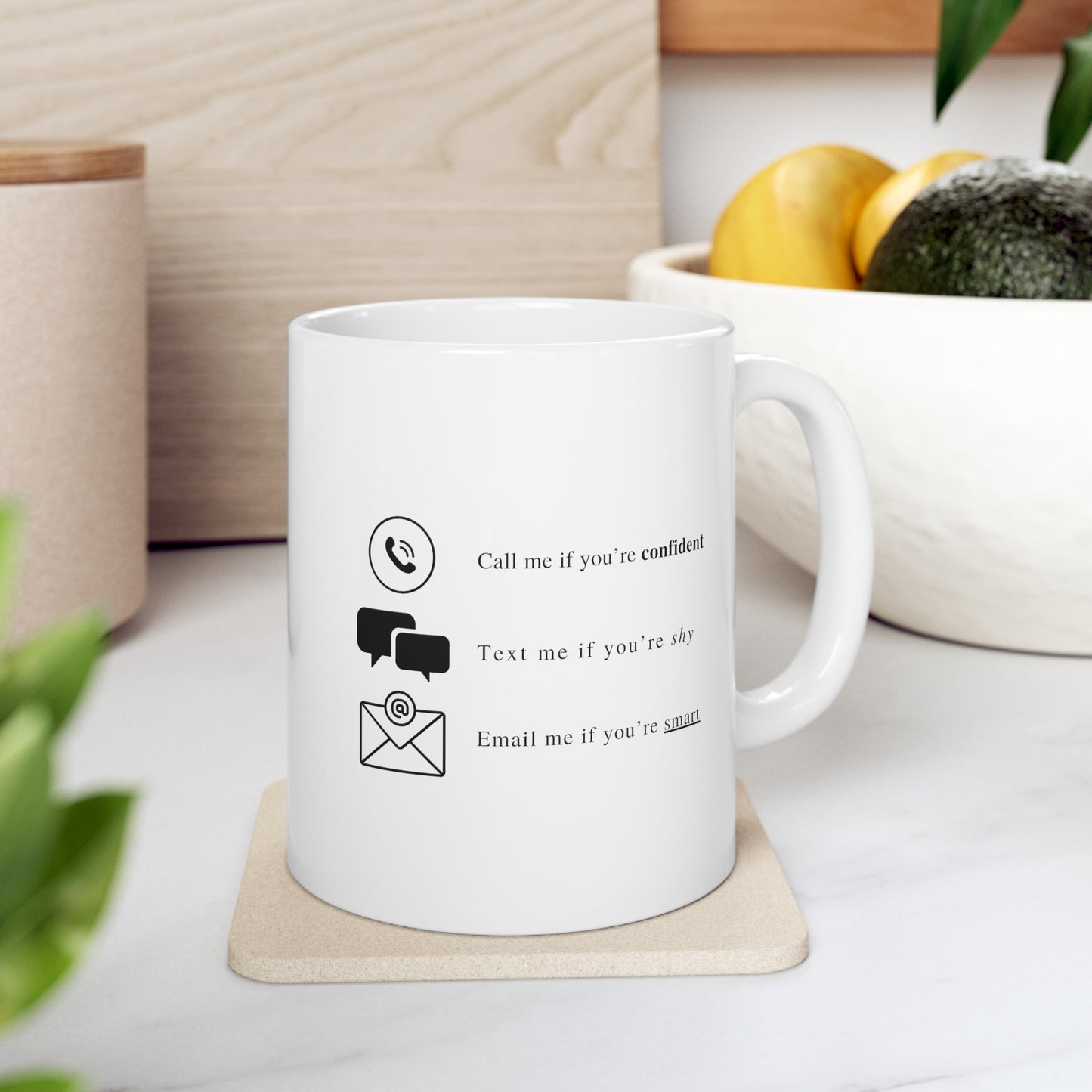 Call Me Text Me Email Me Coffee Mug 11oz