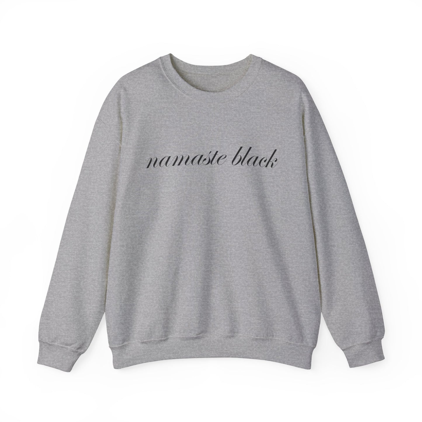 Namaste Black Sweatshirt