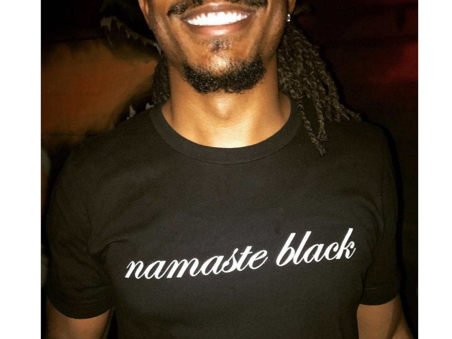 Namaste Black T-Shirt