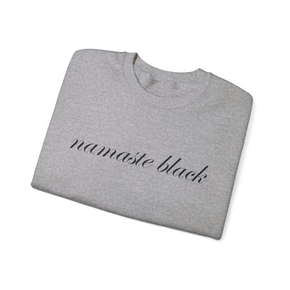 Namaste Black Sweatshirt